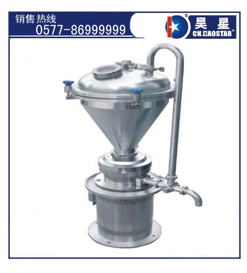 返流式膠體磨(全封閉膠磨機(jī))